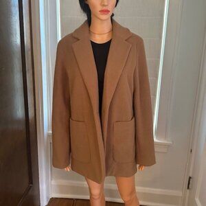 🔥 Camel Brown Oversized Shacket Blazer - Relaxed Fit - Universal Thread (M)